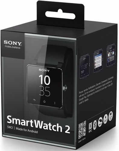 Sony Smartwatch 2 Sw2 Smart Watch 2 Correa Silicona Negra