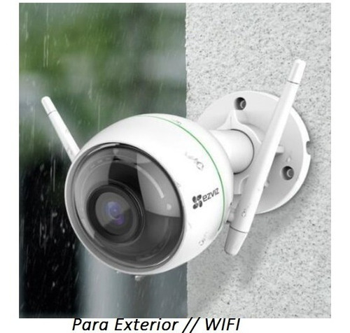 Imagen 3 de 6 de Cámara De Seguridad Wifi Para Exterior 2mpx