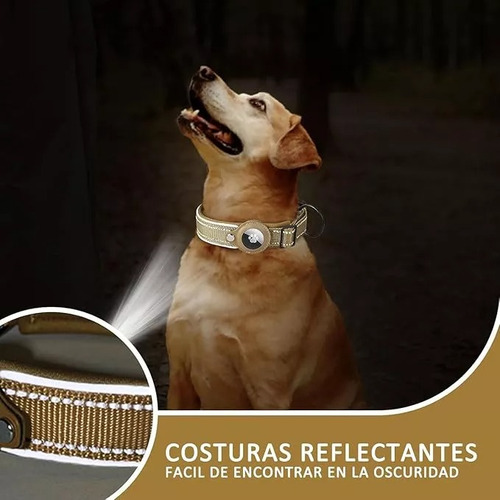 Collar Soporte Apple Airtag Para Perros Compatible Ajustable