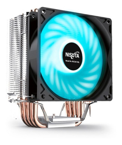 Cpu Cooler Fan Rgb Para Varios Socket Procesador Intel O Amd