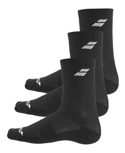 Calcetines De Tenis Babolat 3 Pairspack Larga (negra 43-46) 