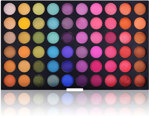 Imagen 8 de 8 de Kit De Sombra De Ojos Profesional 120 Colores De Maquillaje