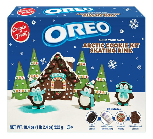 Casa De Galletas Oreo Navidad 