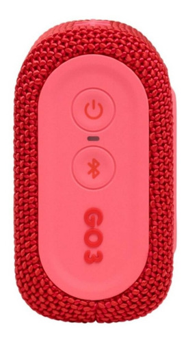 Imagen 3 de 10 de Parlante Jbl Go 3 Jblgo3redam Rojo