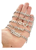 Comprar Lote X 5 Pulseras C\u002F Dije A Elección Joyas Acero Quirúrgico
