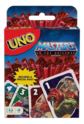 Uno Masters Of The Universe  Mattel 