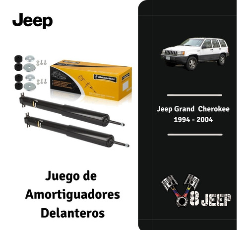Juego De Amortiguadores Delanteros Para Jeep Grand Cherokee
