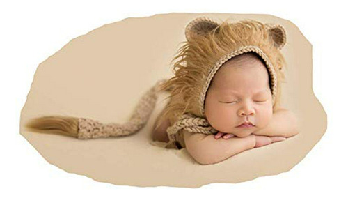 Set Foto León Bebé Recién Nacido