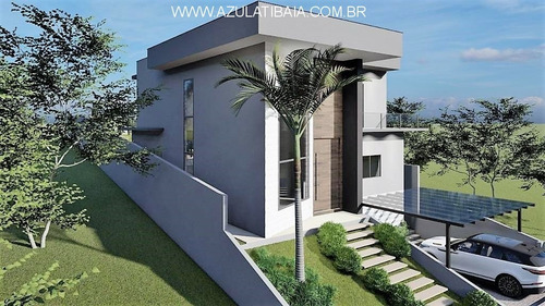 Imagem 11 de 26 de Projeto De Sobrado A Venda Condomínio, Atibaia Buona Vita Gold, Portaria, Rondas, Área De Lazer... - Ca01102 - 68902496