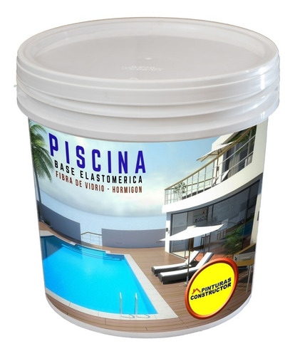 Pintura Para Piscina, Celeste Galón 4lts