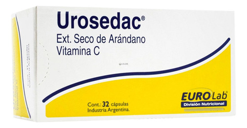 Suplemento en cápsulas Eurolab Urosedac dietario 32 un