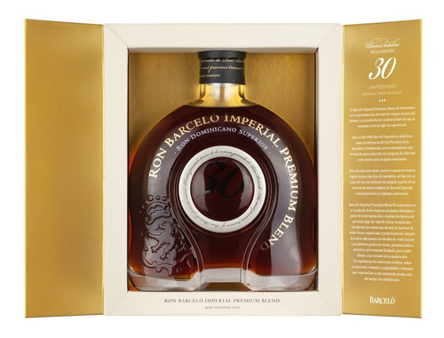 Ron Barcelo Imperial Premium Blend 30 Años-importado Estuche