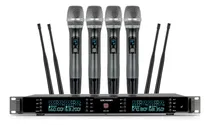 Comprar Microfonos Gc 04s Inalambrico Sistema 4 Canales De Mano Uhf