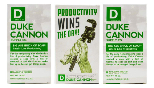 Duke Cannon Supply Co. Big Ass Brick Of Soap Bar Para Hombre