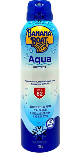 Protetor Solar Banana Boat Fps50 Aqua Protect 170g