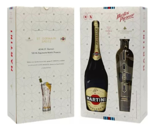 Pack  St Germain 200ml + Espumante Martini Proseco 750ml 