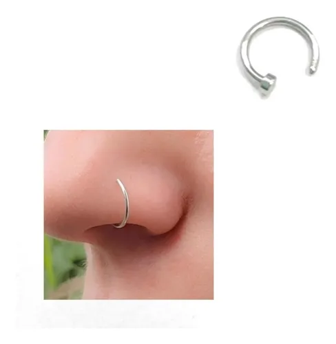 comprar Piercing Falso De Nariz Acero Quirurgico 