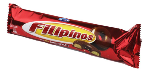3 Pzs Artiach Galletas Dulces Con Chocolate Amargo Filipinos
