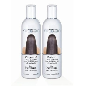 Shampoo + Balsamo Cabellos Con Alisado Biferdil  295ml