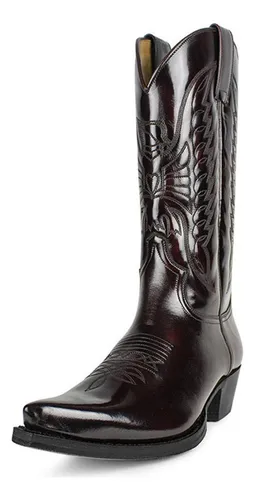 comprar Nuevo Botas De Vaquero Occidentales Botas Altas Bordadas [u]