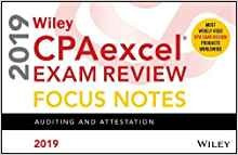 Wiley Cpaexcel Exam Review 2019 Focus Notes Auditing And Att