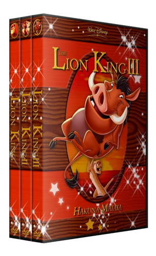 El Rey Leon Saga Completa Pack 4 Peliculas Colección Dvd
