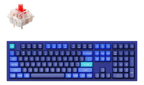 Teclado Mecánico Keychron Q6 Blue