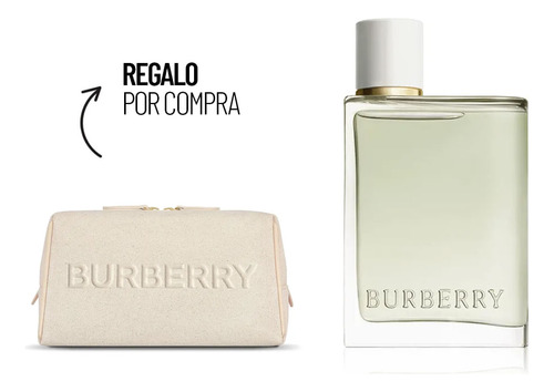 Kit Perfume Mujer Burberry Her Garden Party Edt 50 Ml + Pouc