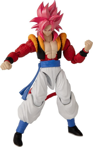 Imagen 4 de 6 de Figura Gogeta Super Saiyan 4 Dragonball Super Stars Series