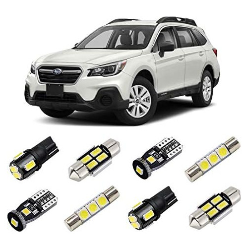 Juego De Luces Led Interiores Blancas Subaru Outback 20...