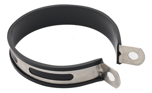 Abrazadera Acero Inoxidable De Escape 10cm-red