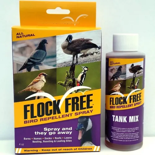 Paquete De Spray Repelente De Aves Flock Free