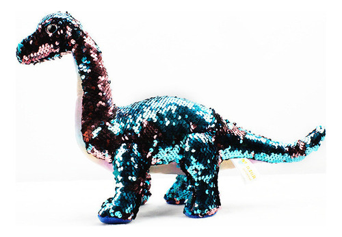 Peluche De Dinosaurio Con Lentejuelas Para Niños 20cm