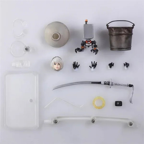 Colección De Figuras Nier: Automata 2b Y Machine Lifeform De