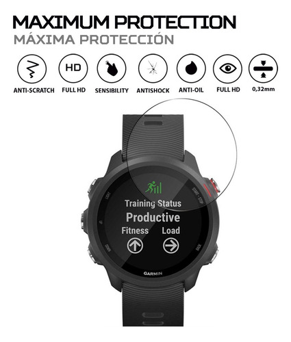 Protector Mica Pantalla Para Forerunner 245