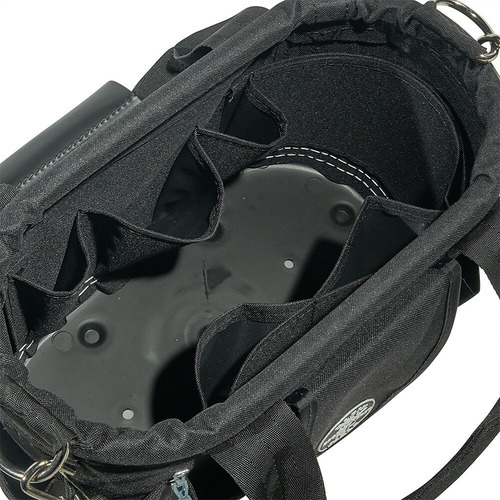 Klein Tools 58890 17-pocket Tool Tote With Shoulder Stra Yyn
