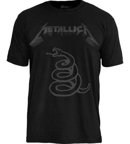 Camiseta Metallica Black Album