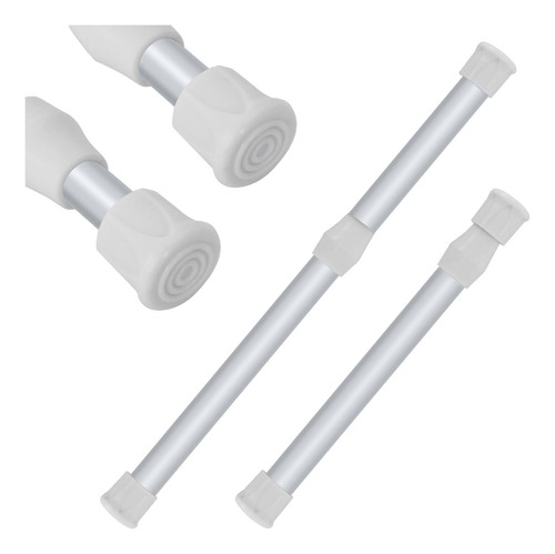Carpa Bastone Extensible De 2 Piezas, Asta Per Tenda Ducha