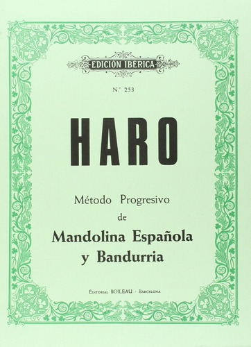 Libro Método De Mandolina Y Bandurria