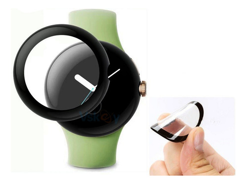 Pelicula 3d Compatível Com Smartwatch Google Pixel Watch