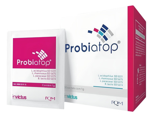 Probiatop Suplemento em pó Farmoquímica x 30 Sachês com 1g