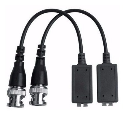 Kit 10 Pares Video Balun Conversor Par Trançado Ahd