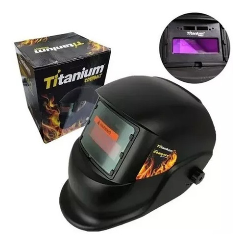 Mascara De Solda Automática Auto Escurecimento Titanium