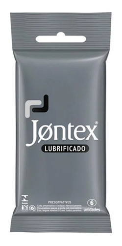 Preservativo Lubrificado Jontex Pacote 6 Unidades