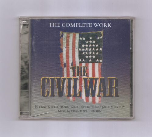 The Civil War Frank Wildhorn Banda De Sonido 2cd Usado Usa