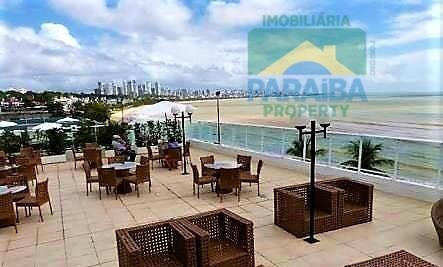 Imagem 5 de 15 de Flat Beiramar Mobiliado À Venda - Praia De Cabo Branco - João Pessoa - Pb - Fl0058