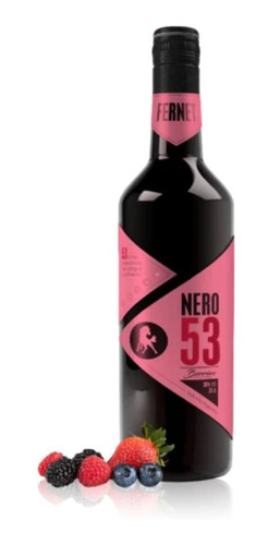 Fernet Nero 53 Berries 750 Ml Premium Fullescabio Oferta