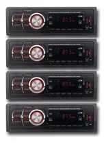 Comprar Kit 4 Rádio Som Automotivo Usb Aux Cartão Sd Rádio Fm Carro