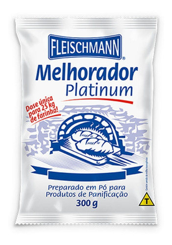 Kit 2 Melhorador De Farinha E Fermento Biológico Fleischmann