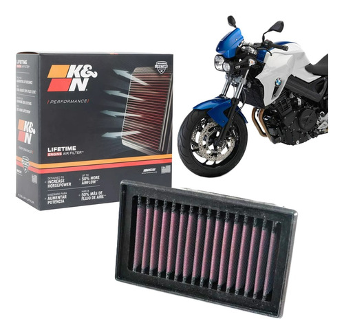 Filtro De Ar Esportivo K&n Kn Bm-8006 Bmw F800r F 800r